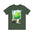 Green Crystals Superman Unisex Tee, Graphic Tee, Casual Wear, Unique Gift, Nature Lover Style, Birthday, Everyday Fashion