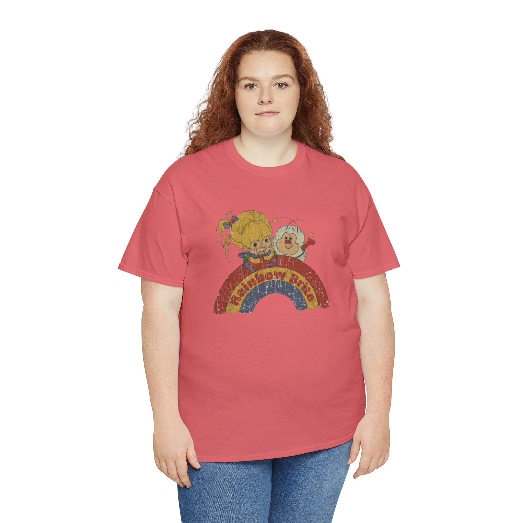 Rainbow Bright- Unisex Heavy Cotton T-Shirt - Creations by Chris and Carlos