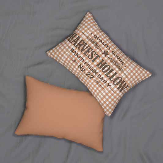 Old Soul Harvest™ Harvest Gingham Lumbar Pillow - Lumbar Pillow from Old Soul Harvest Country Harvest