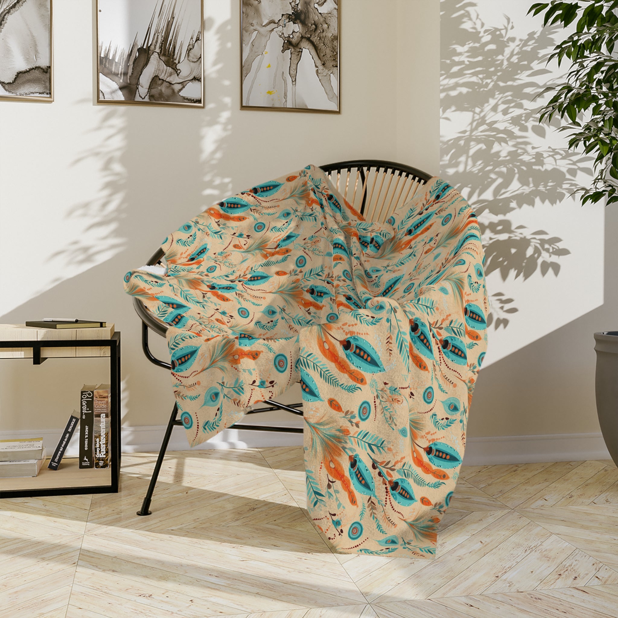 Sol y Alegría (Sun and Joy) Collection-Velveteen Microfiber Blanket - Creations by Chris and Carlos