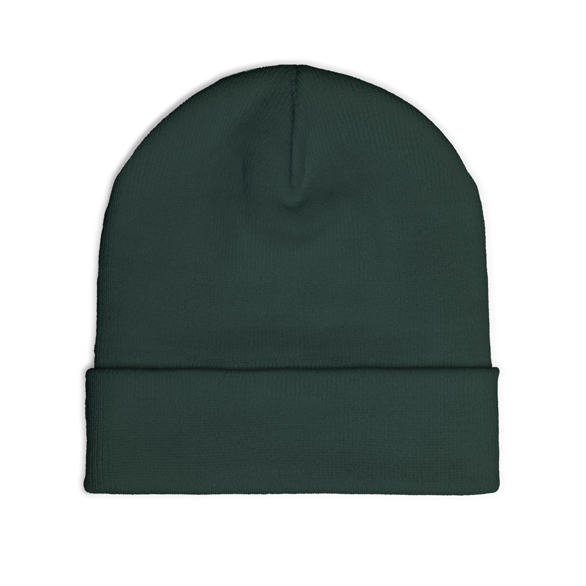 BNY Embroidered Knit Beanie – Vintage Letter Patch Winter Hat - Creations by Chris and Carlos