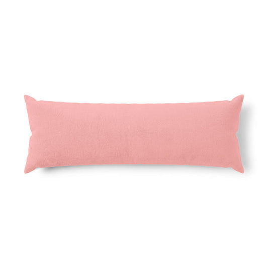 Chevron Pastel Body Pillow — Pink Zigzag Decorative Support Pillow - Creations by Chris and Carlos