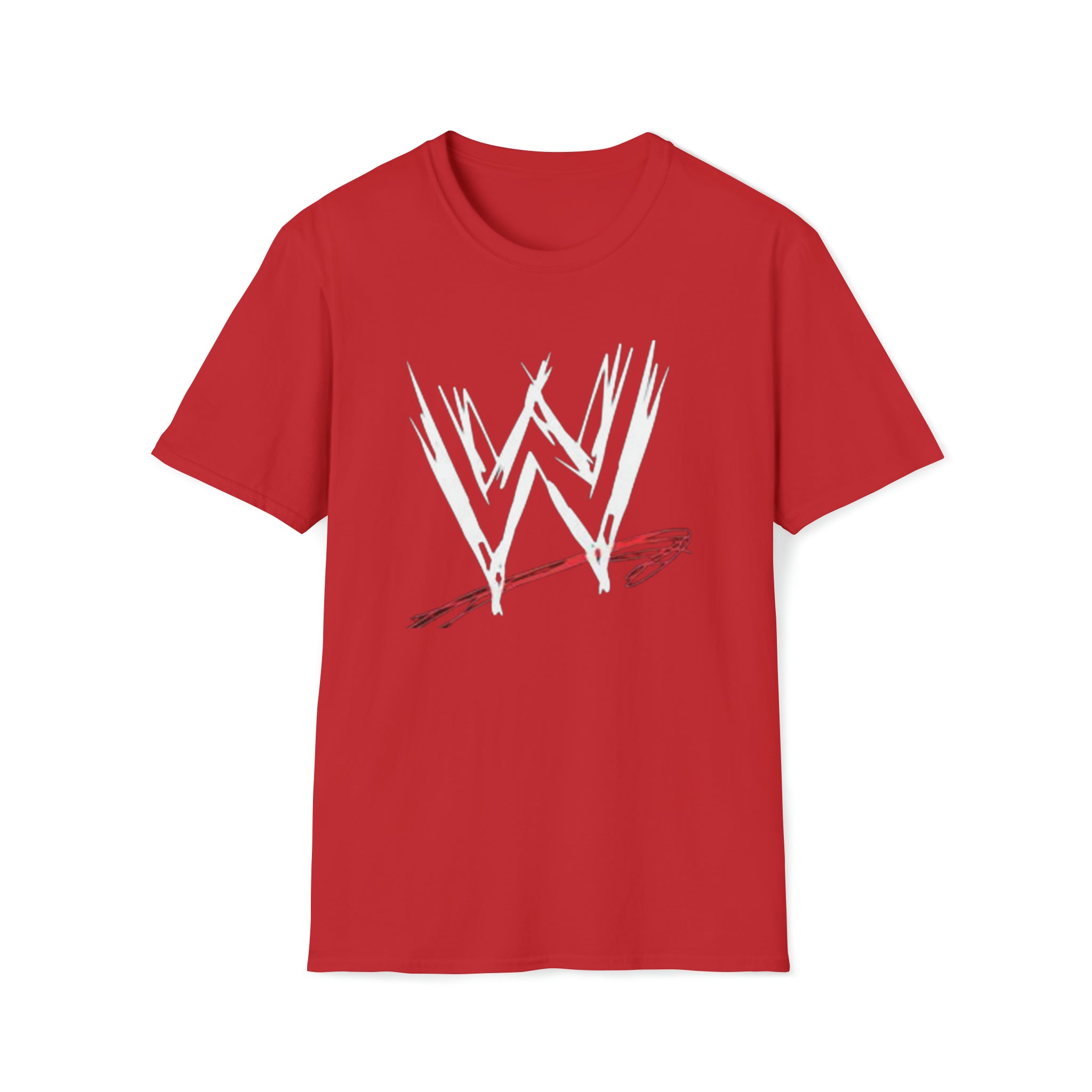 WWF Logo- Unisex Softstyle T-Shirt - Creations by Chris and Carlos