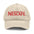 Nescafe Dad Hat — Distressed Embroidered Nescafé Logo - Creations by Chris and Carlos