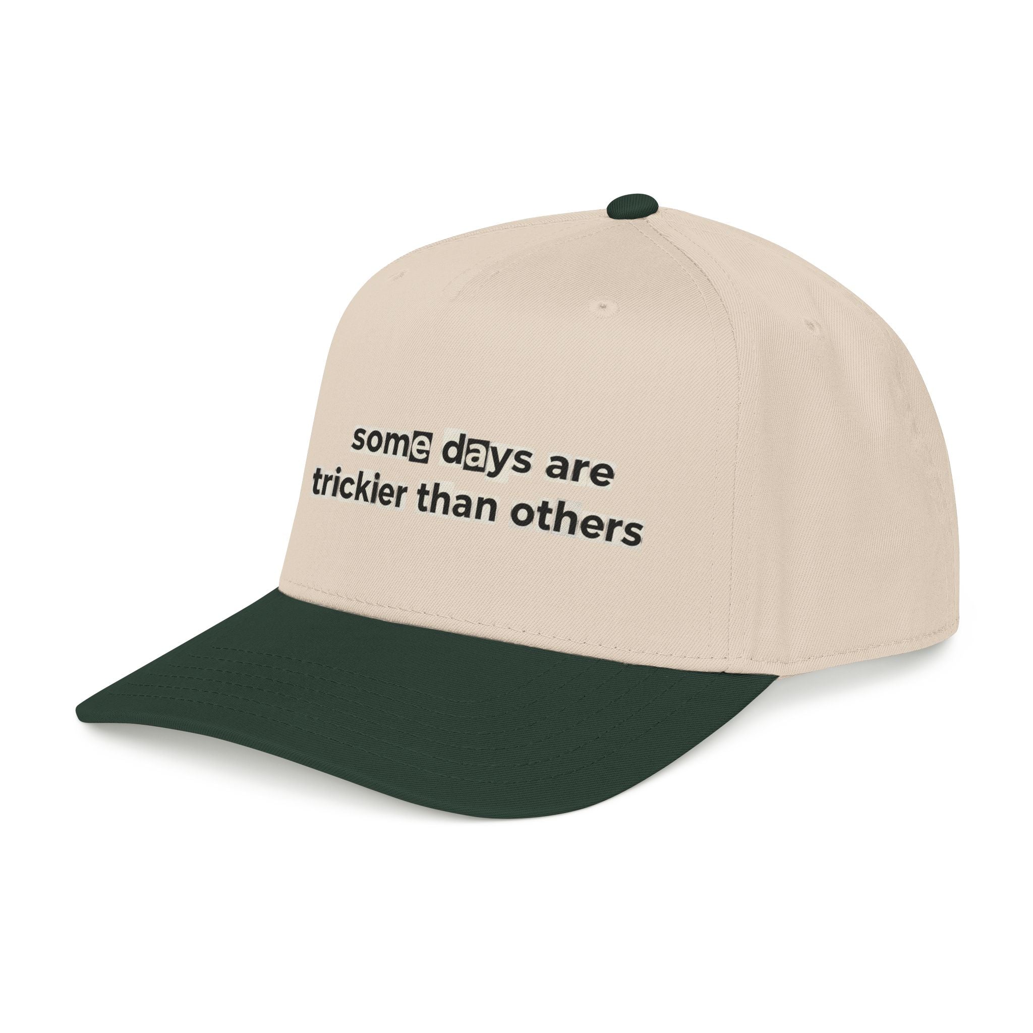 Baseball Cap — "Some Days Are Trickier Than Others" Patch - Creations by Chris and Carlos