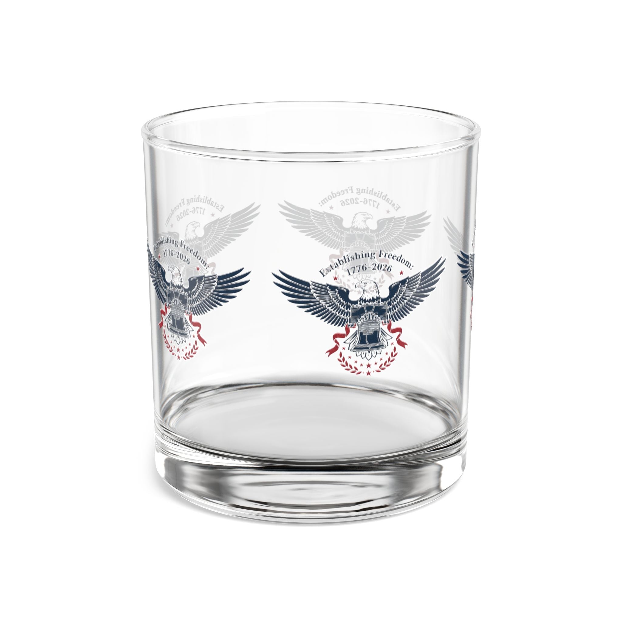 Eagle Crest 10oz Rocks Glass - Vintage American Whiskey Tumbler - Creations by Chris and Carlos
