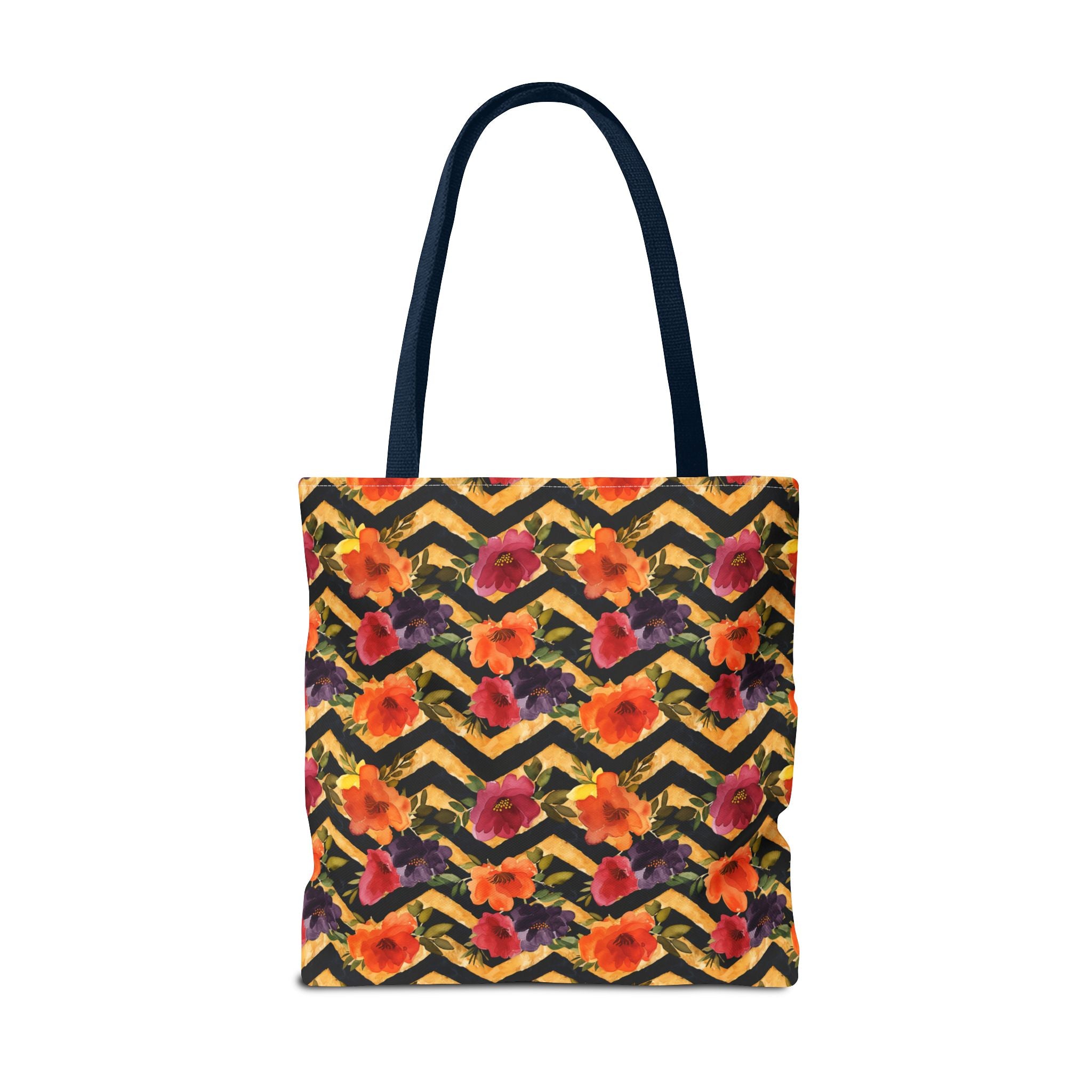 Sol y Alegría (Sun and Joy) Collection- Cactus Succulent Pattern Microfiber Blanket Soft Velveteen Throw for Home & Garden Lovers Floral Chevron Tote Bag — Bright Orange & Pink All-Over-Print Beach Shopper - Creations by Chris and Carlos