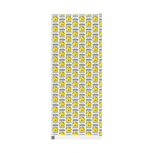 Lemonade Gift Wrap — Citrus Lemon Wrapping Paper Roll - Creations by Chris and Carlos
