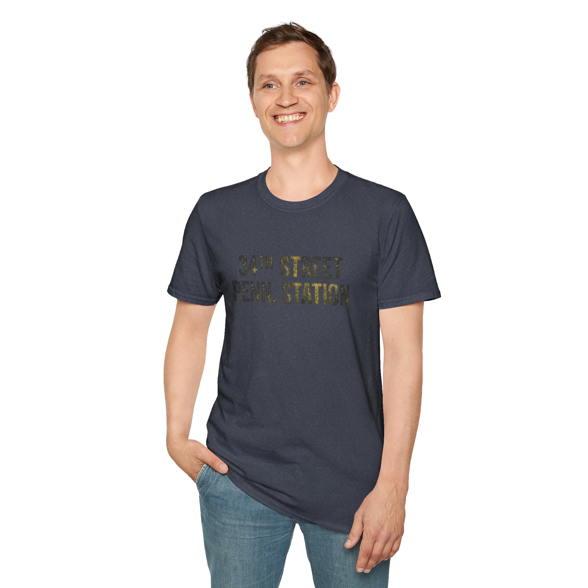 The Foundry Collective 34th Street Penn Station T-Shirt — Vintage Subway Sign Tee - Creations by Chris and Carlos