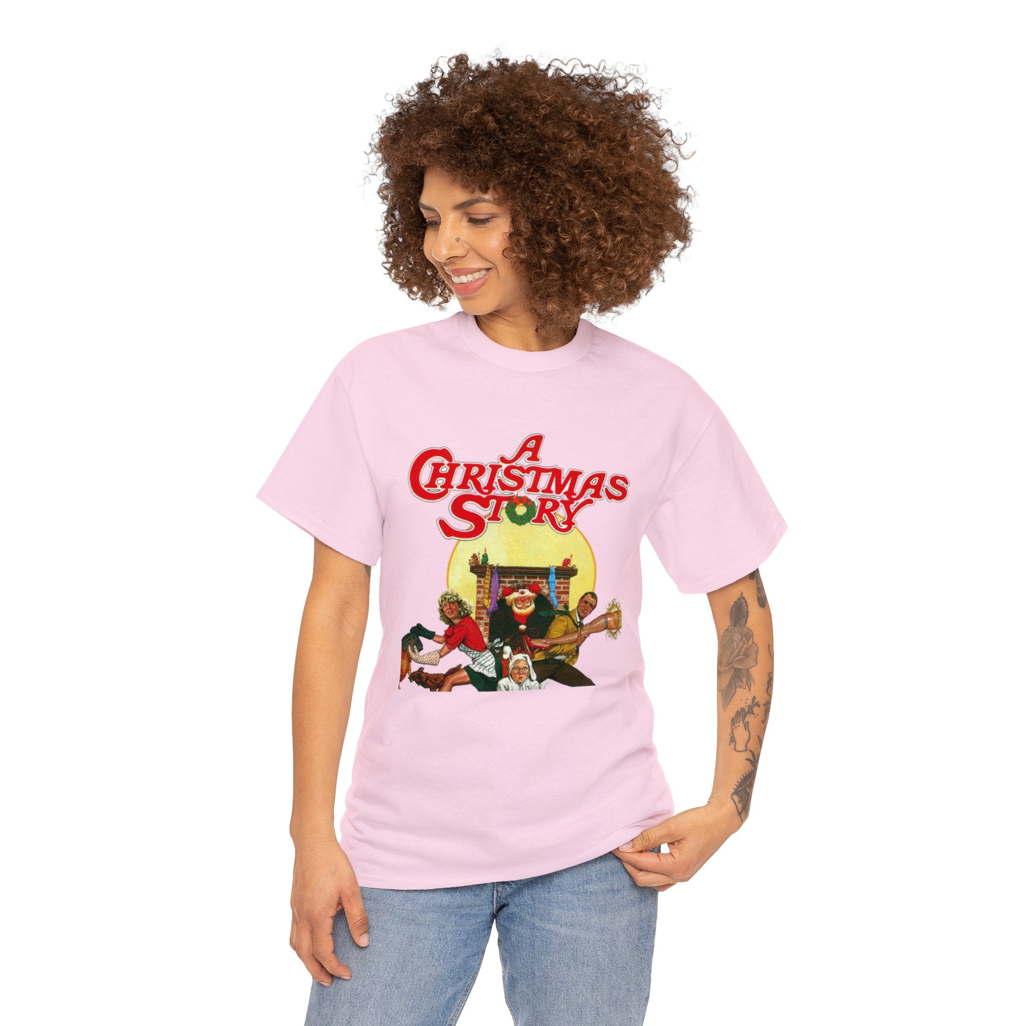 A Christmas Story- Logo Unisex Heavy Cotton Tee - Creations by Chris and Carlos