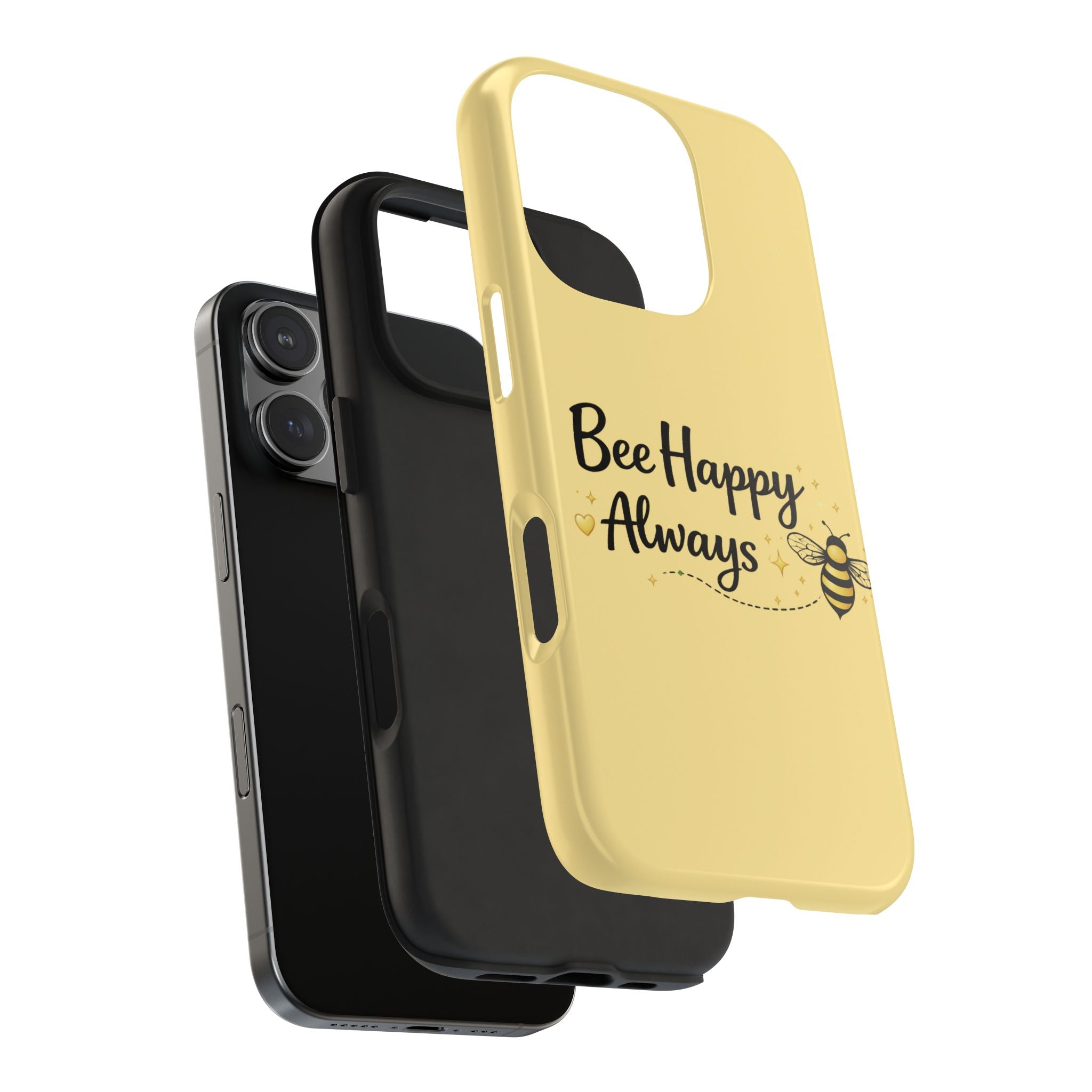 Buzz Off Bee Happy Always Phone Case - Creations by Chris and Carlos