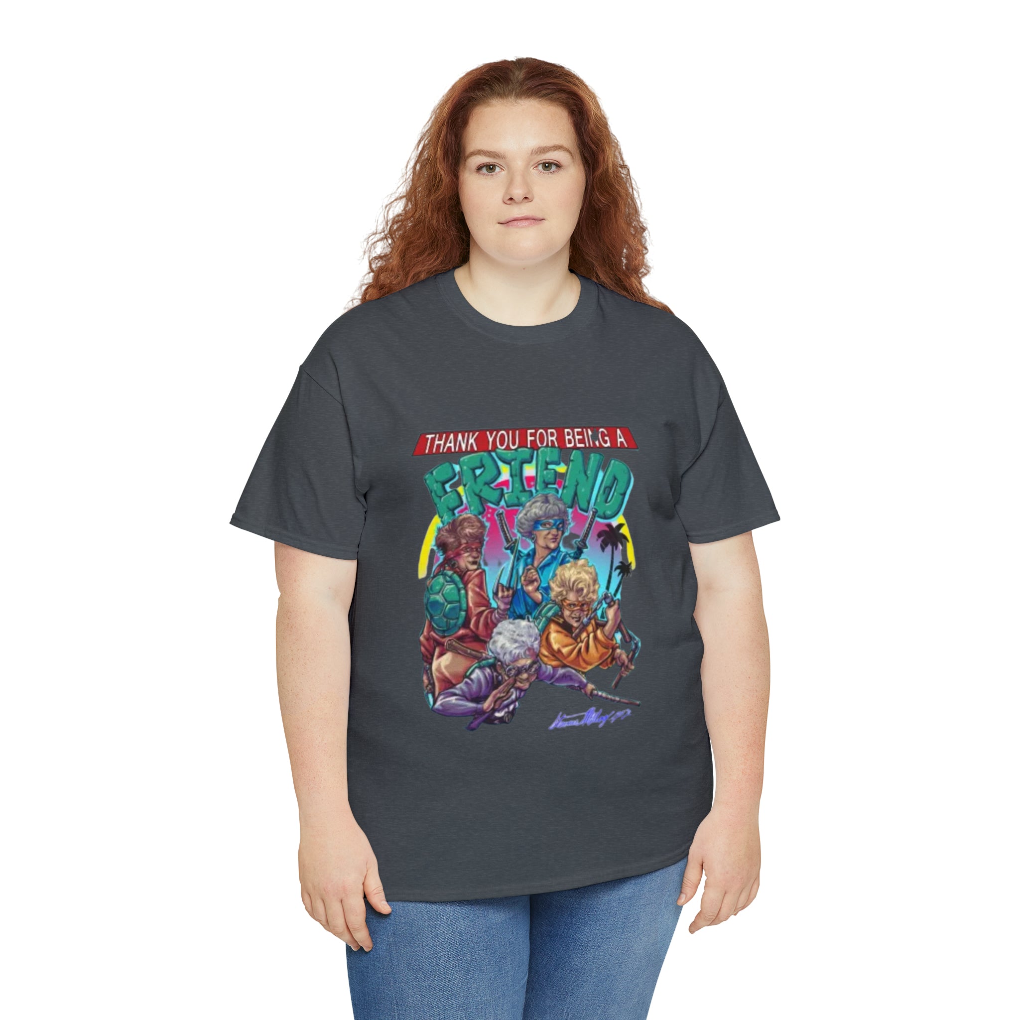 The T-Shirtnage Mutant Ninja Turtles- Unisex Heavy Cotton T-Shirt - Creations by Chris and Carlos