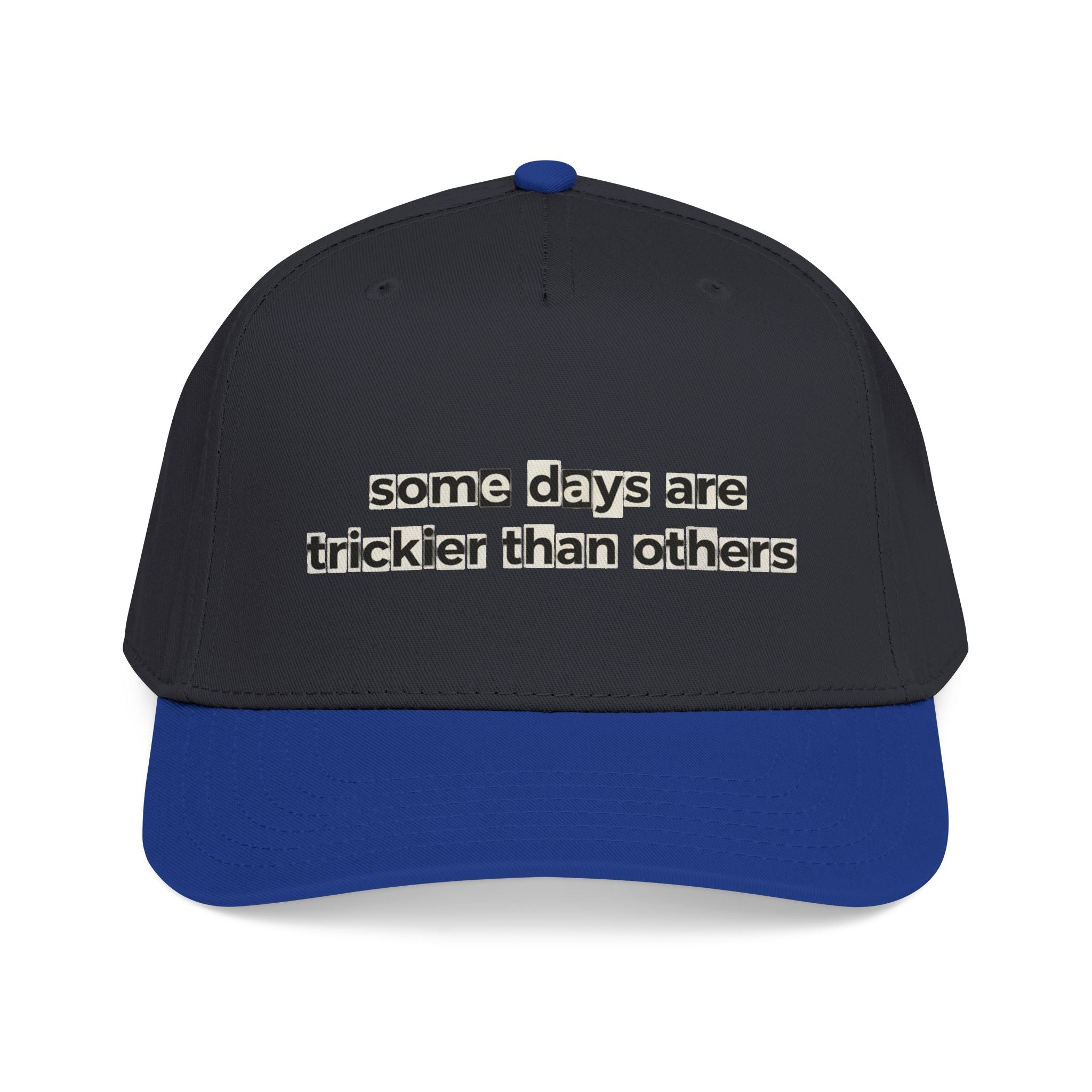 Baseball Cap — "Some Days Are Trickier Than Others" Patch - Creations by Chris and Carlos