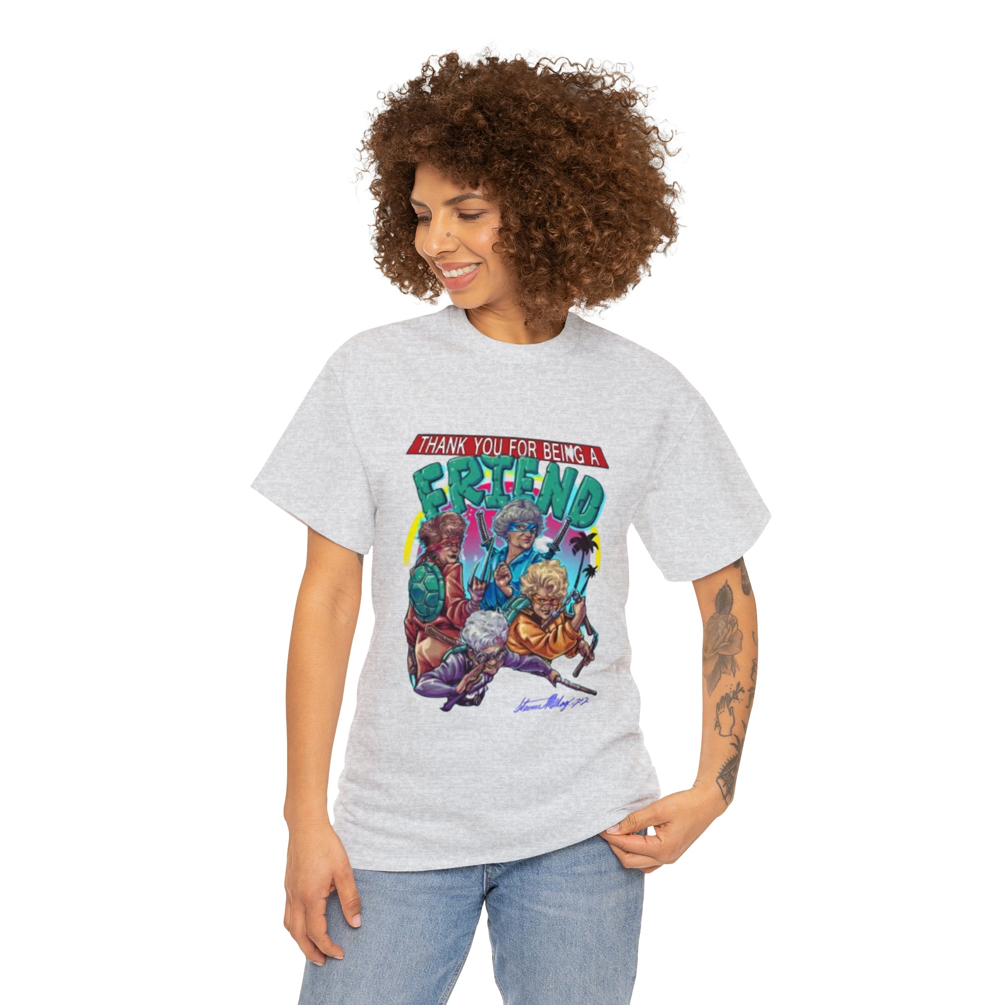 The T-Shirtnage Mutant Ninja Turtles- Unisex Heavy Cotton T-Shirt - Creations by Chris and Carlos