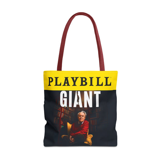 Broadway Playbill “Giant” Tote Bag — Theater Playbill Design - Creations by Chris and Carlos