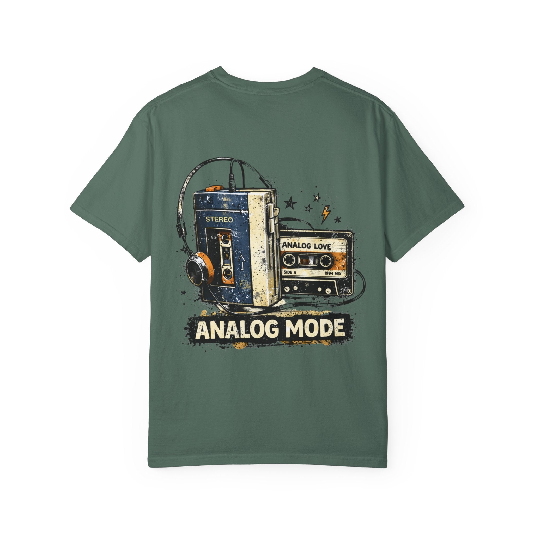 Analog Cassette T-Shirt — "Side B Soul" Vintage Tape Music Tee - Creations by Chris and Carlos
