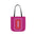 Tote Bag — Retro Pink 'Dunkin' Logo' Canvas Tote - Creations by Chris and Carlos