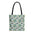 Sol y Alegría (Sun and Joy) Collection- Cactus Succulent Pattern Microfiber Blanket Soft Velveteen Throw for Home & Garden Lovers Floral Folk Art Tote Bag — Teal & Mustard All-Over Print - Creations by Chris and Carlos
