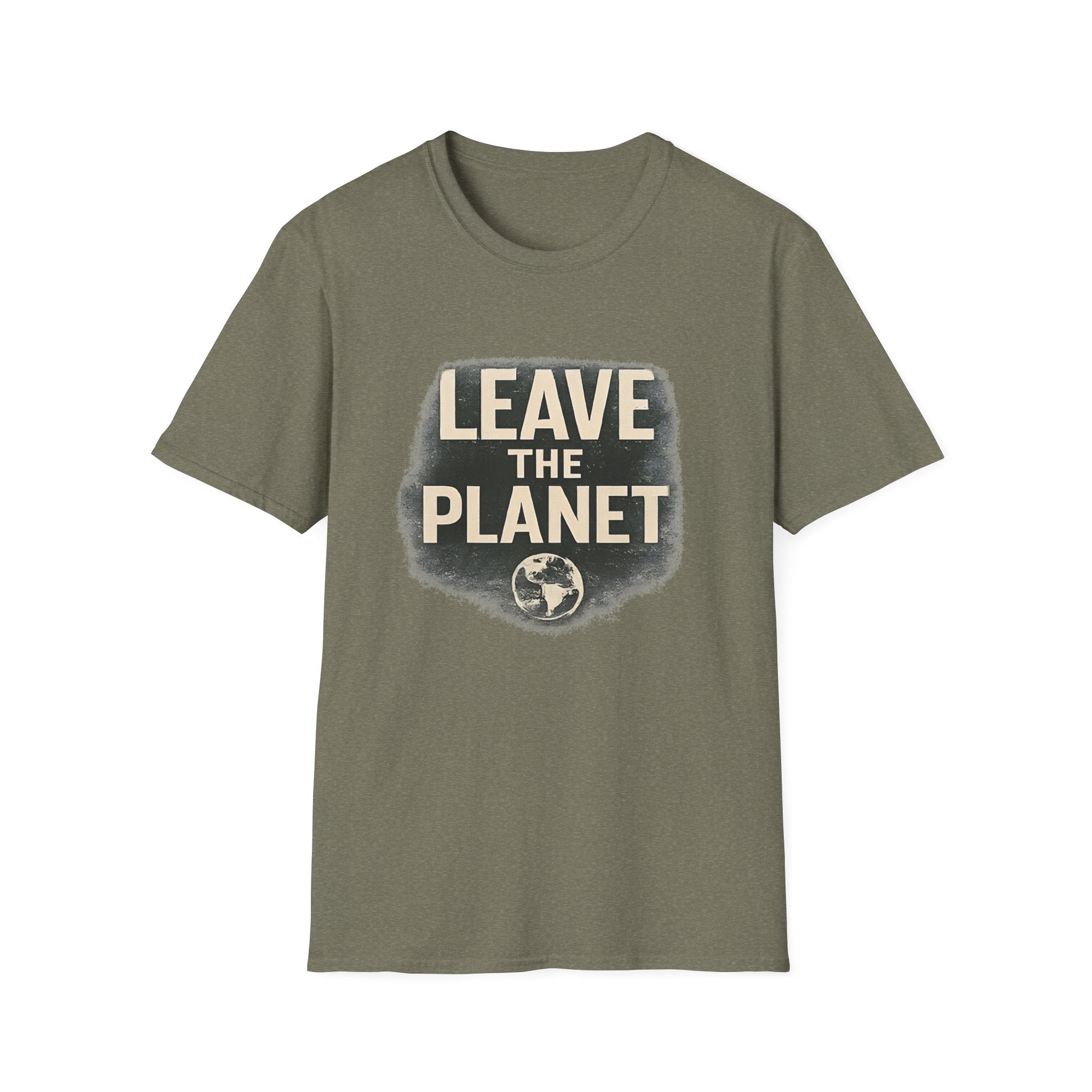 Leave the Planet T‑Shirt – Retro Space Graphic Tee - Creations by Chris and Carlos