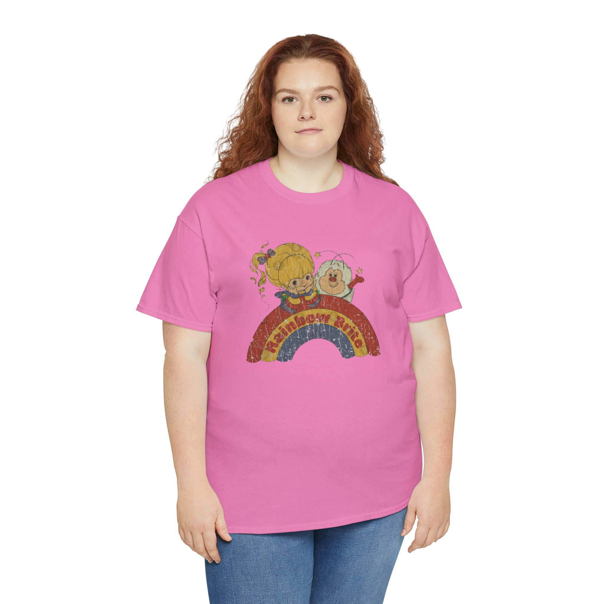 Rainbow Bright- Unisex Heavy Cotton T-Shirt - Creations by Chris and Carlos