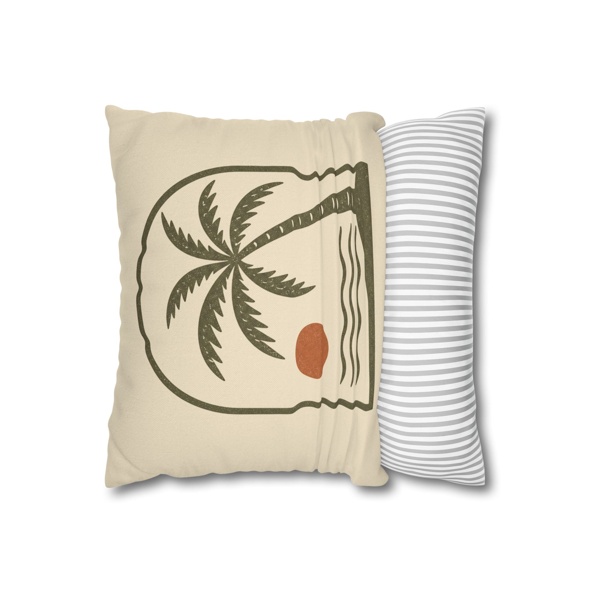Retro Palm Tree Sunset Pillowcase - Creations by Chris and Carlos