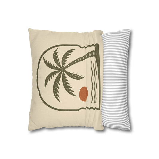 Retro Palm Tree Sunset Pillowcase - Creations by Chris and Carlos