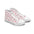 Women's High Top Sneakers — Cute Pink Floral Hearts Pattern