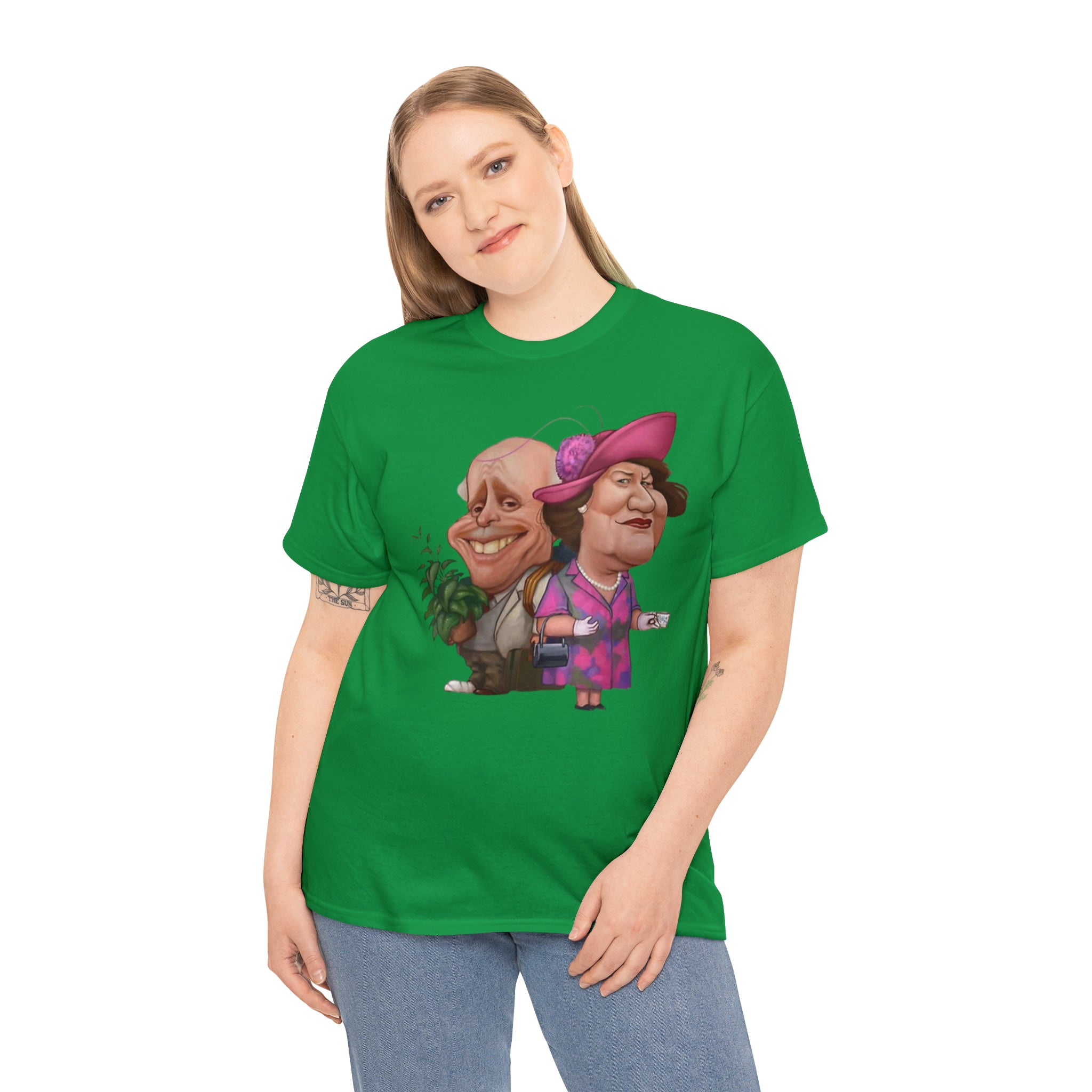 Keeping Up Appearances 90's TV Show-Unisex Heavy Cotton T-Shirt - Creations by Chris and Carlos