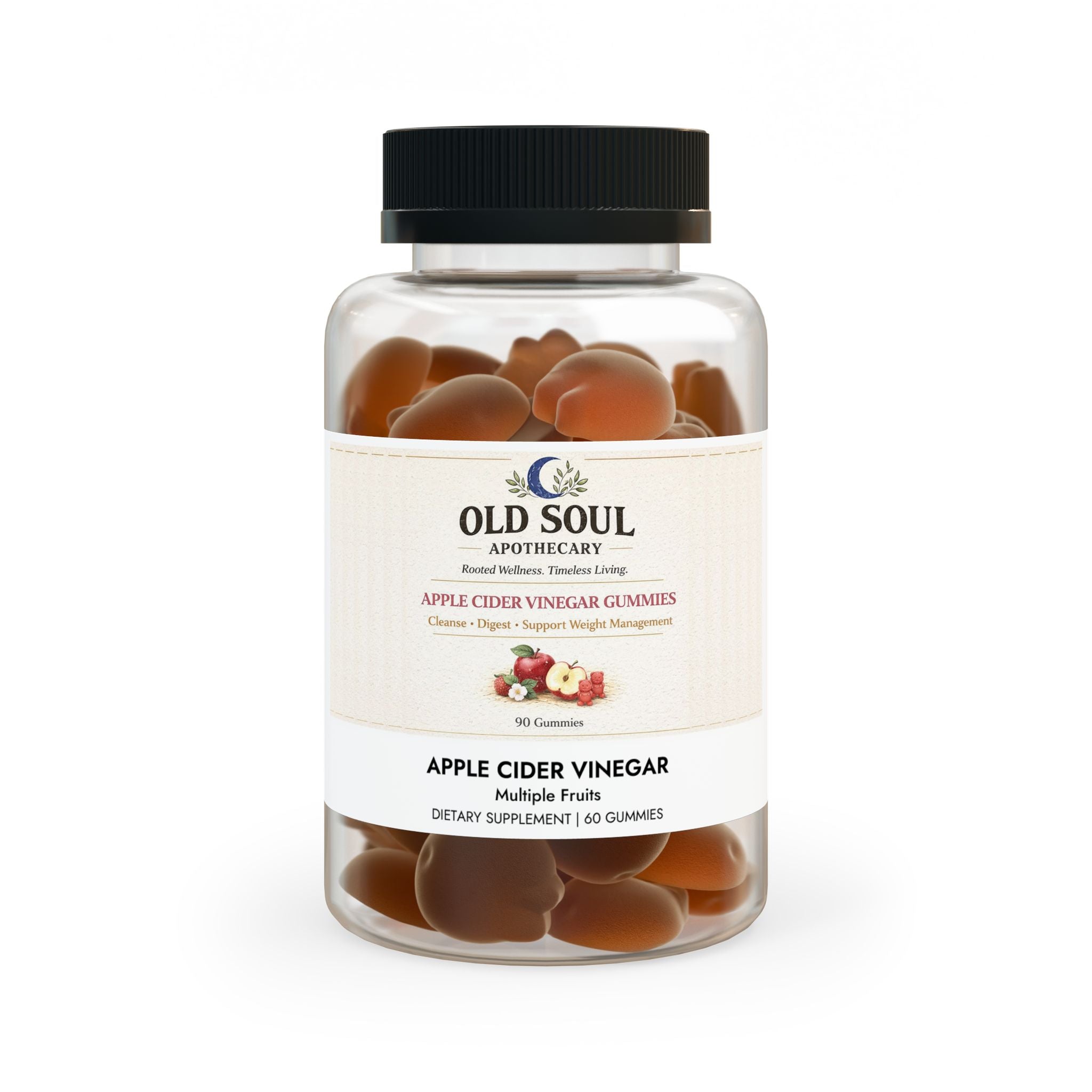 Apple Cider Vinegar Gummies (60 Gummies) - Creations by Chris and Carlos