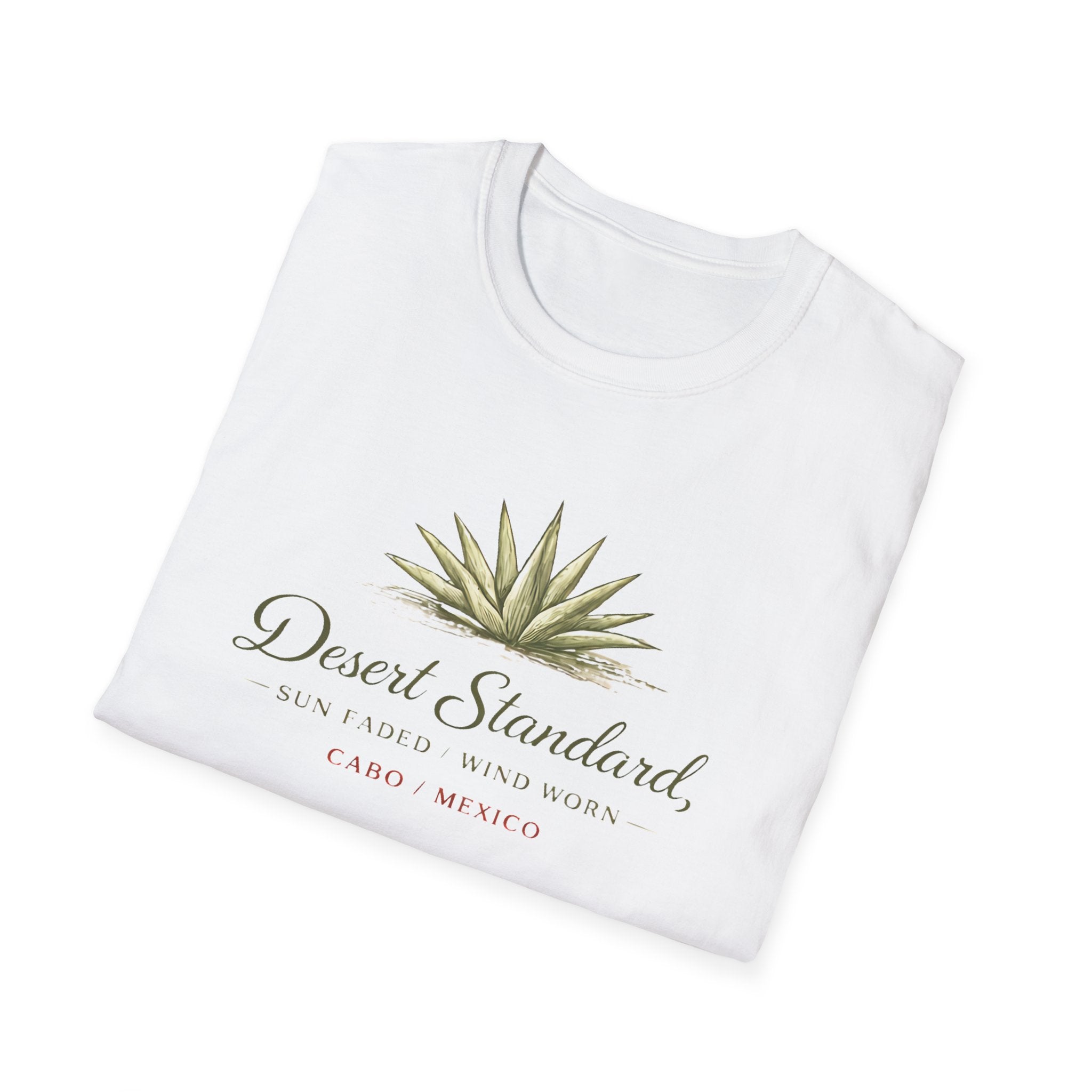 Desert Standard Agave T-Shirt — Botanical Graphic Tee - Creations by Chris and Carlos