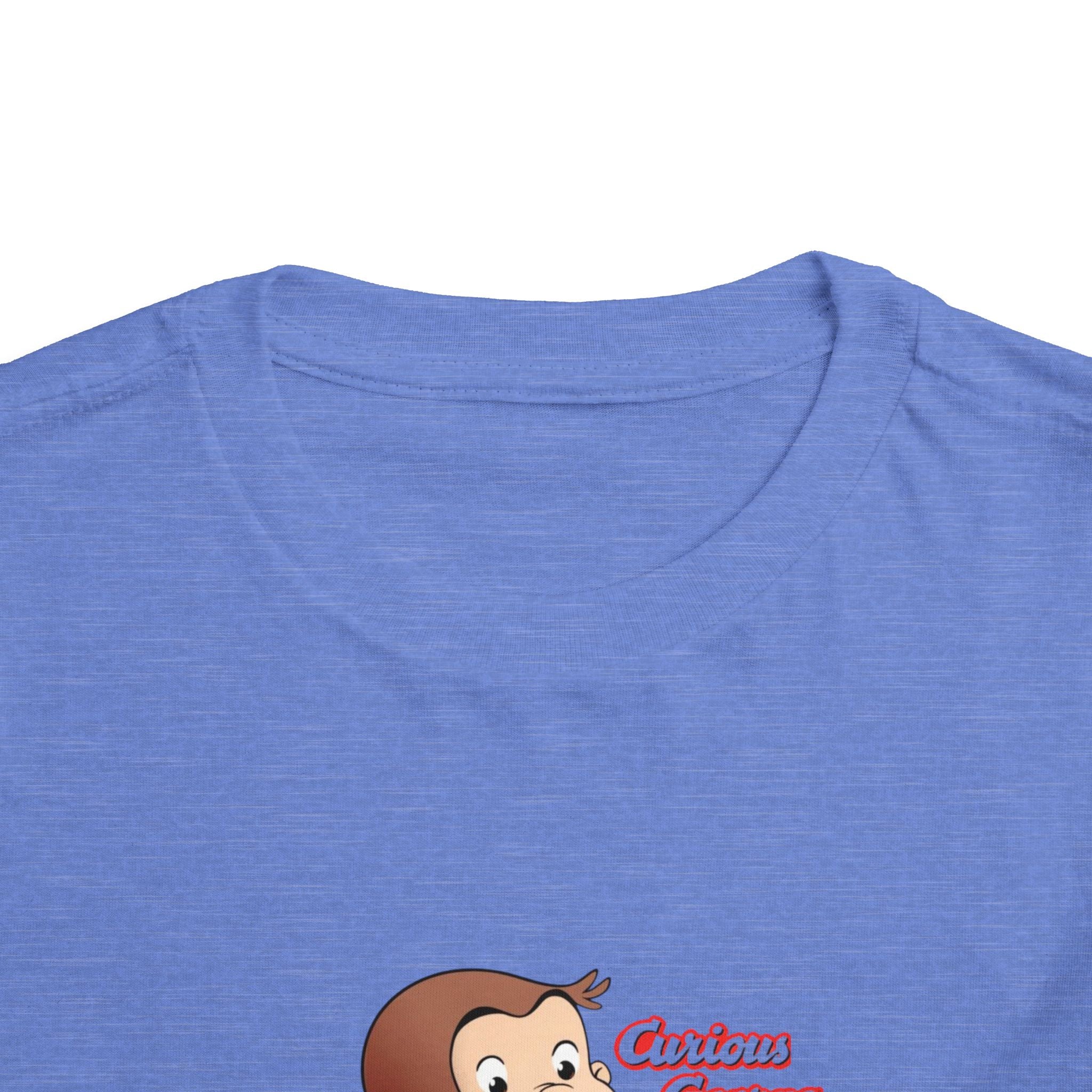 Curious Monkey Toddler Tee – Cute Banana Cartoon Shirt - Creations by Chris and Carlos