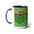 Lazy Slug- Two-Tone Coffee Mugs, 15oz