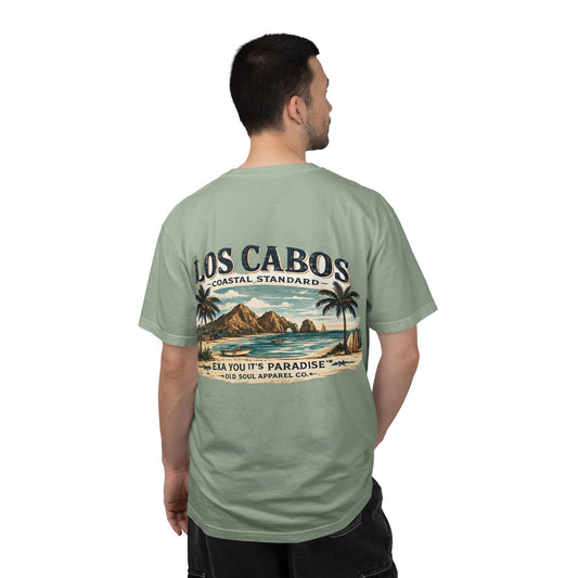 Los Cabos Paradise T-Shirt — Coastal Vintage Beach Graphic - Creations by Chris and Carlos
