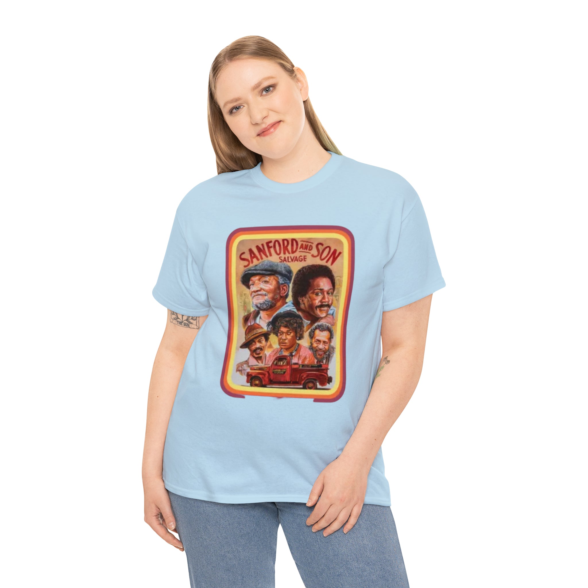 Sandford and Son 70's TV Show- Unisex Heavy Cotton T-Shirt - Creations by Chris and Carlos