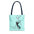 Fashion Sketch Tote Bag – Chic Aqua Illustration Tote - Creations by Chris and Carlos