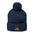 Cozy NYC Pom-Pom Knit Cap, Winter Hat, Embroidered Beanie