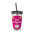 Dunkin Donuts- Inspired DunKings Tumbler with Straw, 16oz