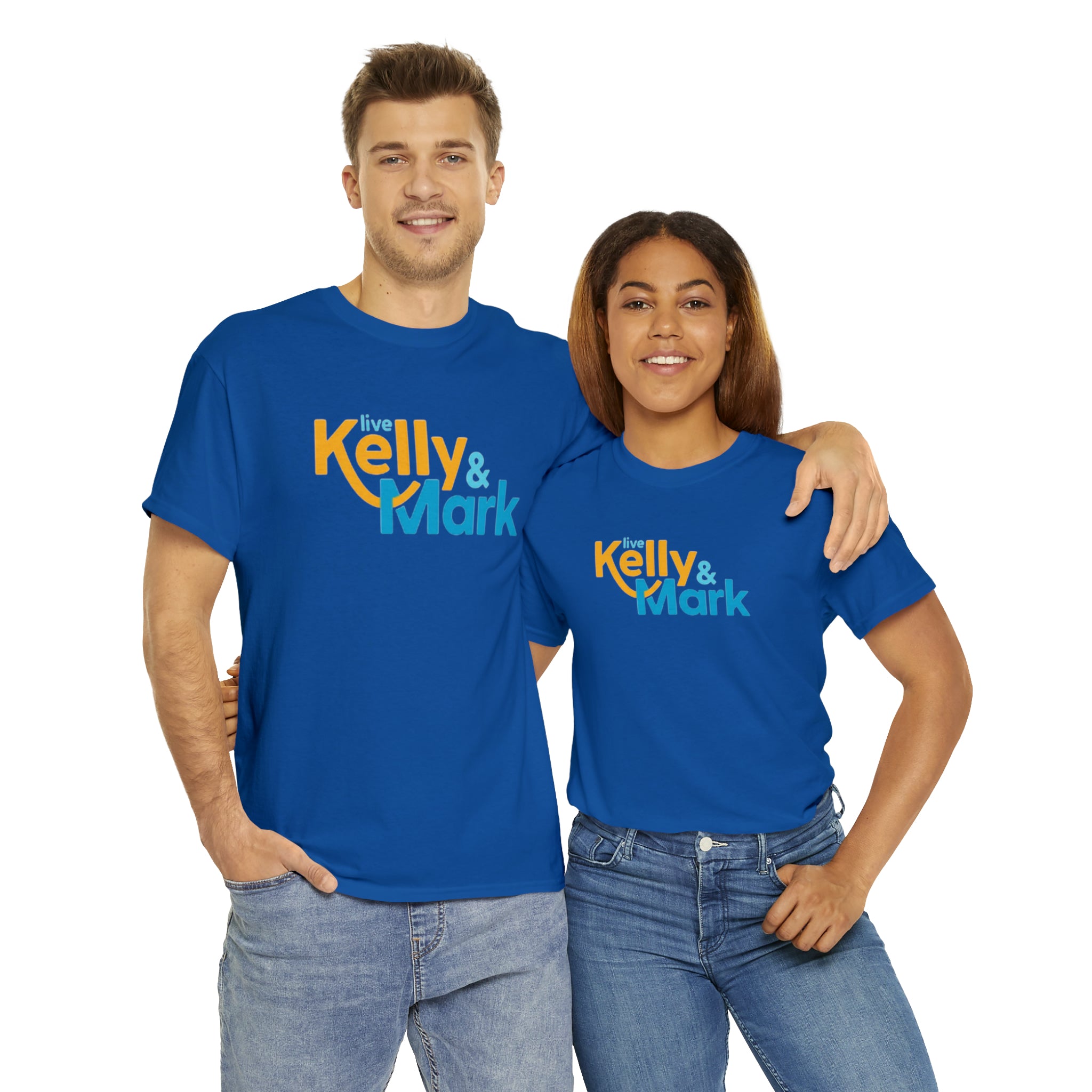 Live Kelly and Mark- Unisex Heavy Cotton T-Shirt - Creations by Chris and Carlos