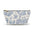 Blue Toile Accessory Pouch — Vintage Floral Toiletry Bag