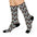 The Tailgate Crew- Stylish Cushioned Crew Socks, Comfortable Fashion Socks, Zigzag Patterned Socks, Gift for Her, Cozy Home Accessories