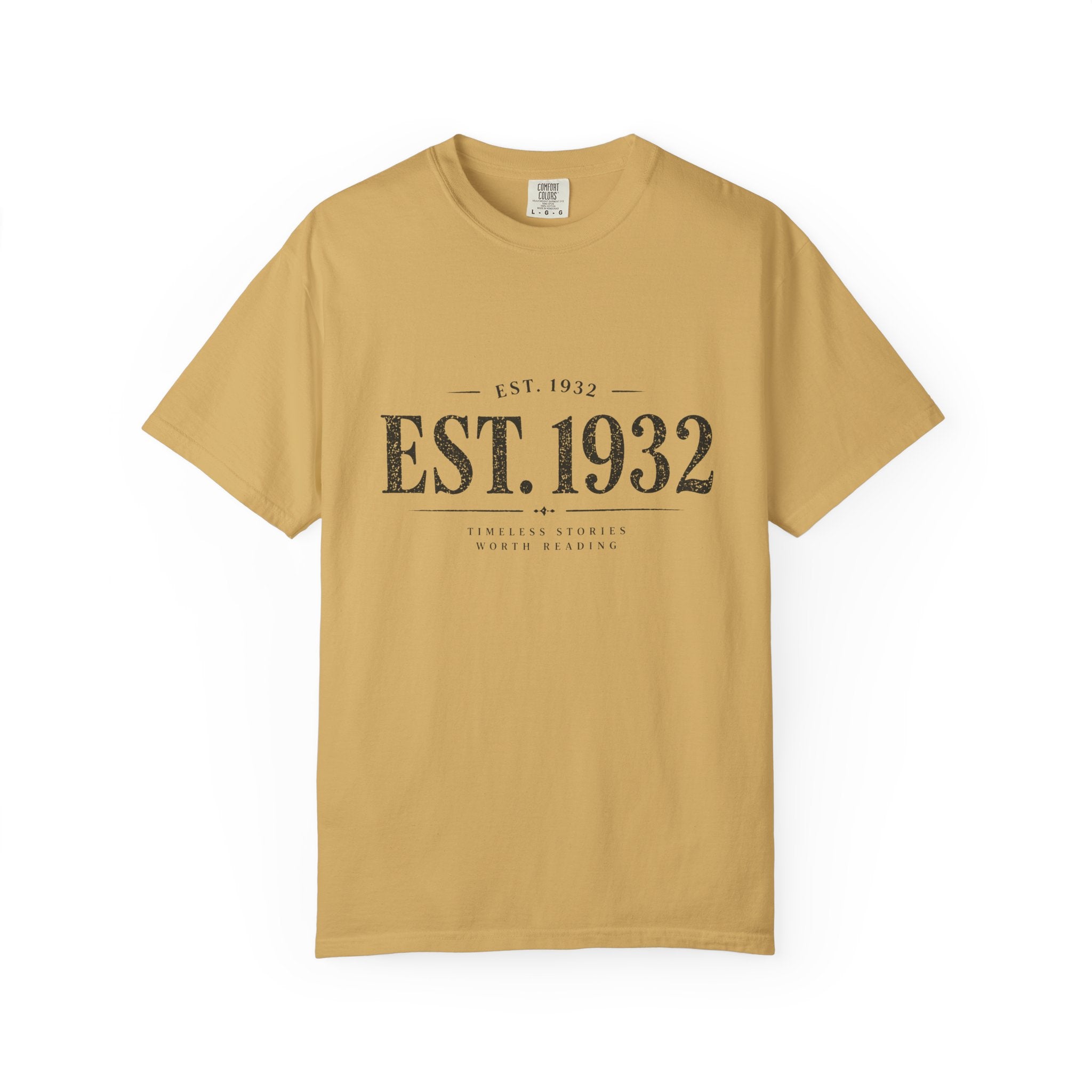 EST. 1932 Vintage Established Year T-Shirt — Retro Heritage Tee - Creations by Chris and Carlos