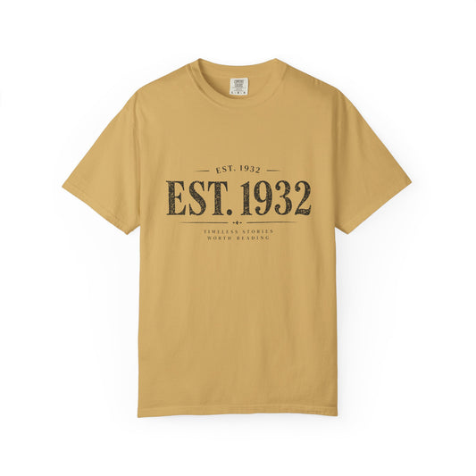 EST. 1932 Vintage Established Year T-Shirt — Retro Heritage Tee - Creations by Chris and Carlos