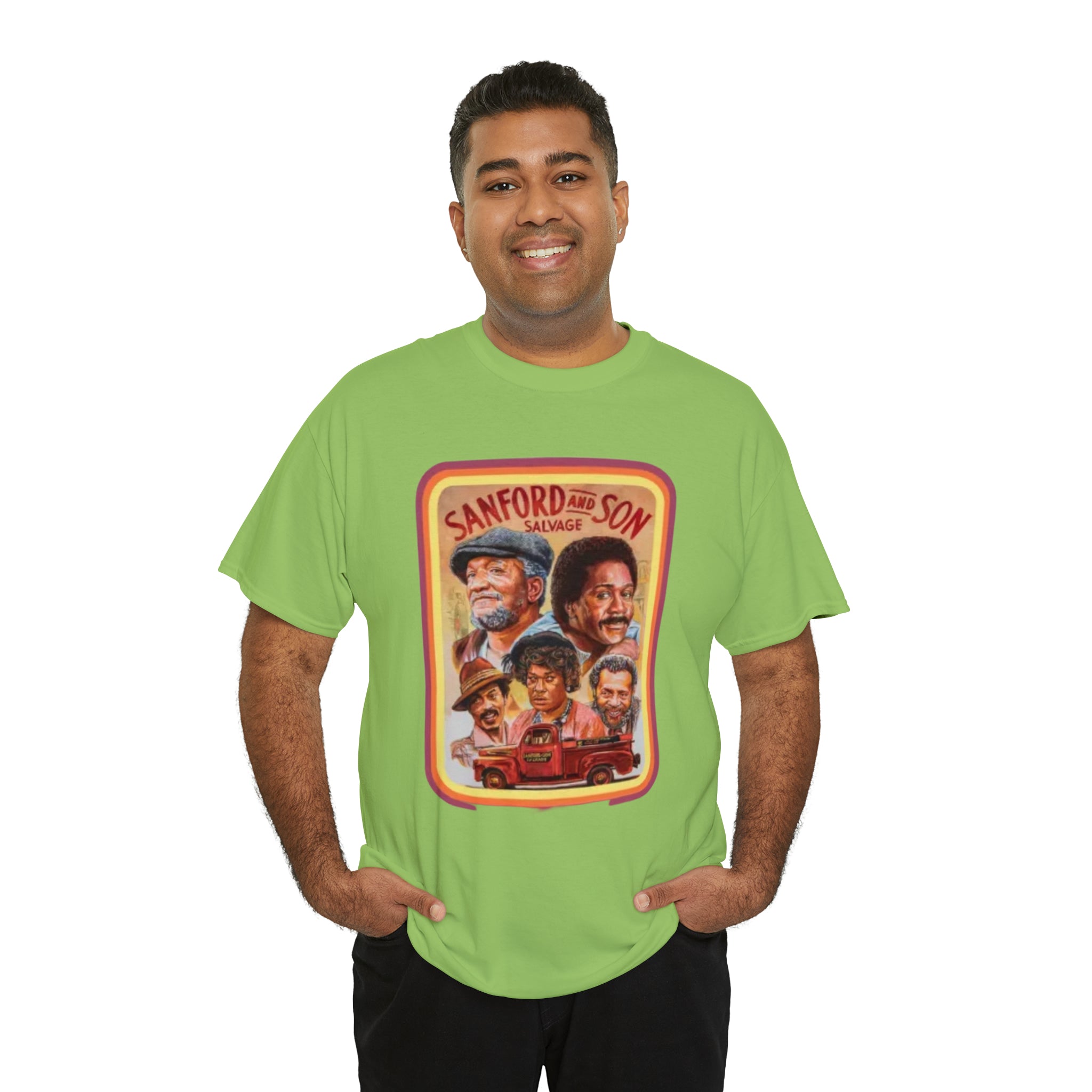 Sandford and Son 70's TV Show- Unisex Heavy Cotton T-Shirt - Creations by Chris and Carlos