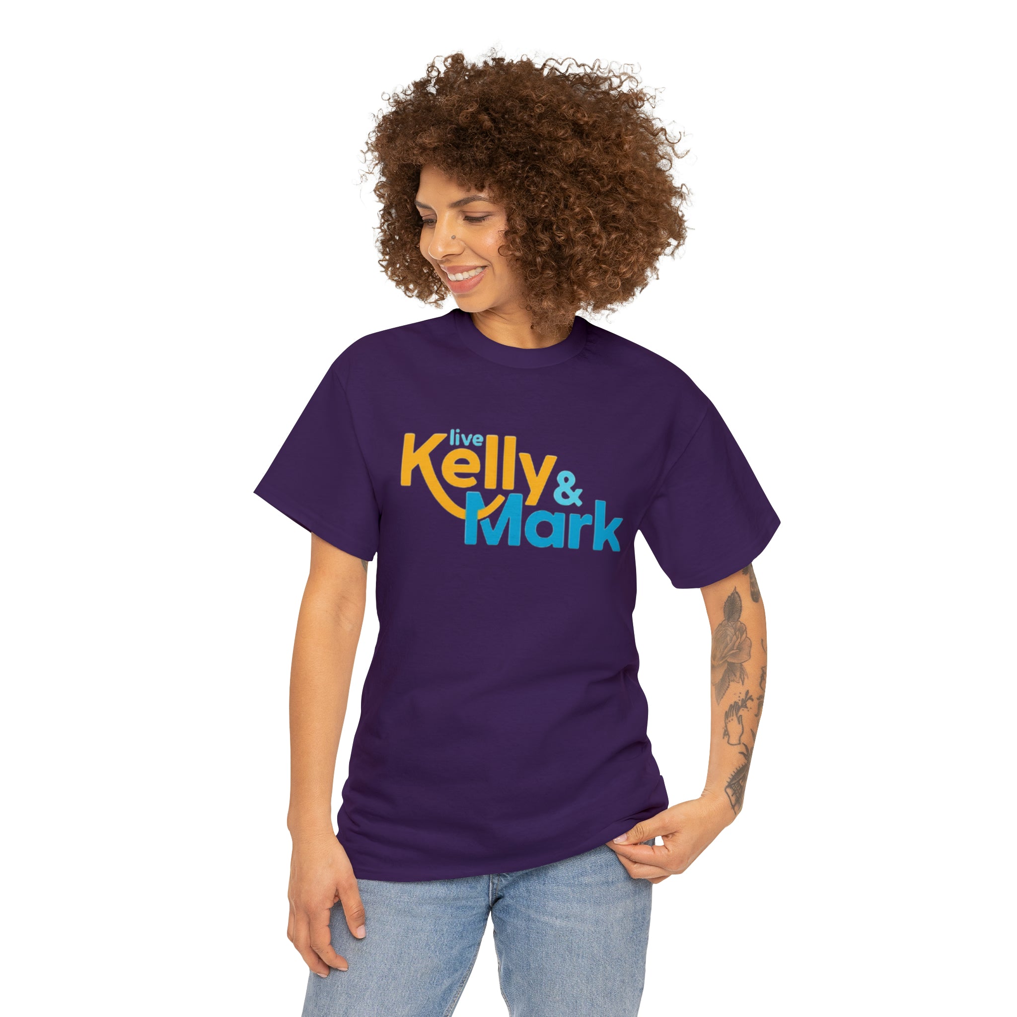 Live Kelly and Mark- Unisex Heavy Cotton T-Shirt - Creations by Chris and Carlos