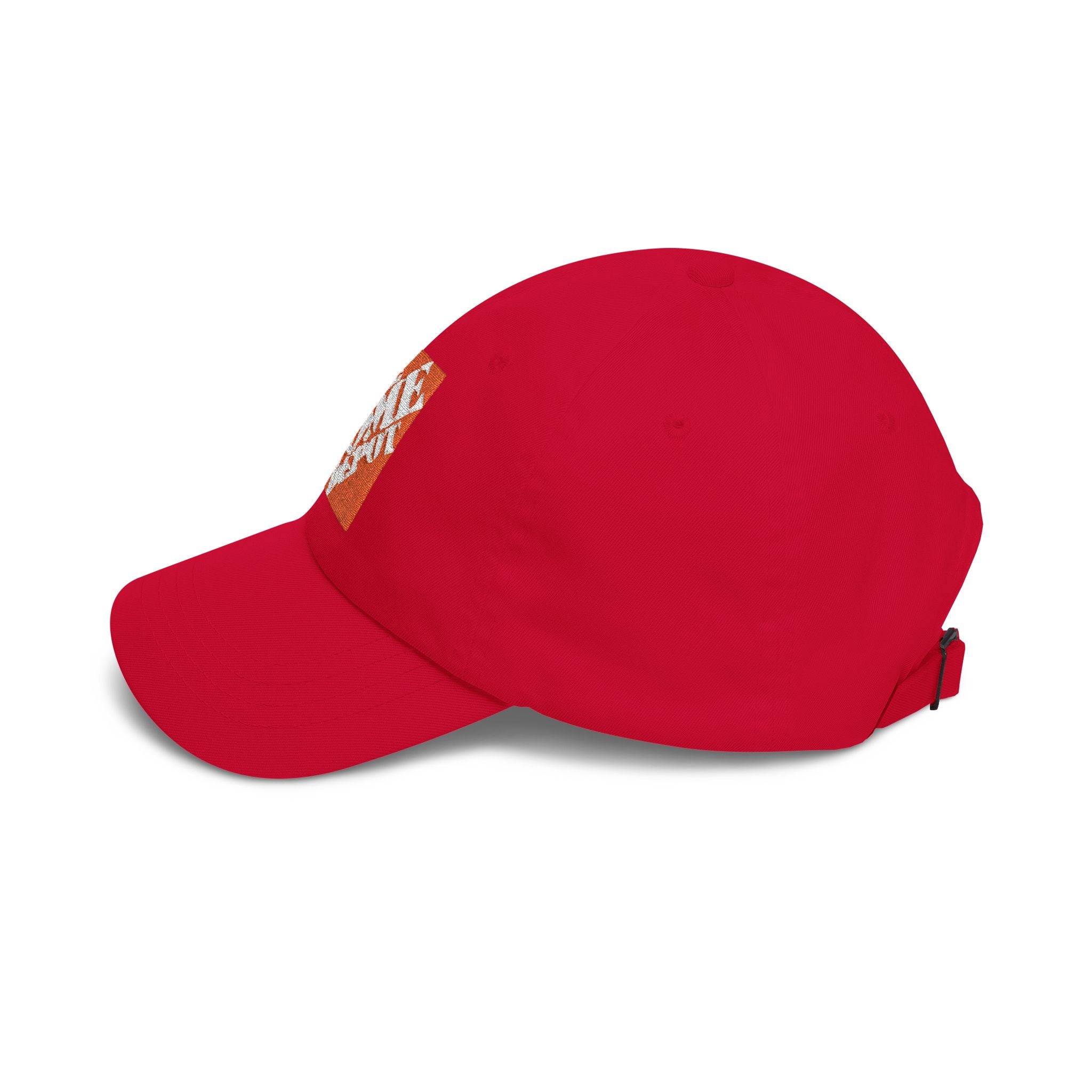 Dad Cap — Embroidered Orange Home Depot Logo Baseball Hat - Creations by Chris and Carlos
