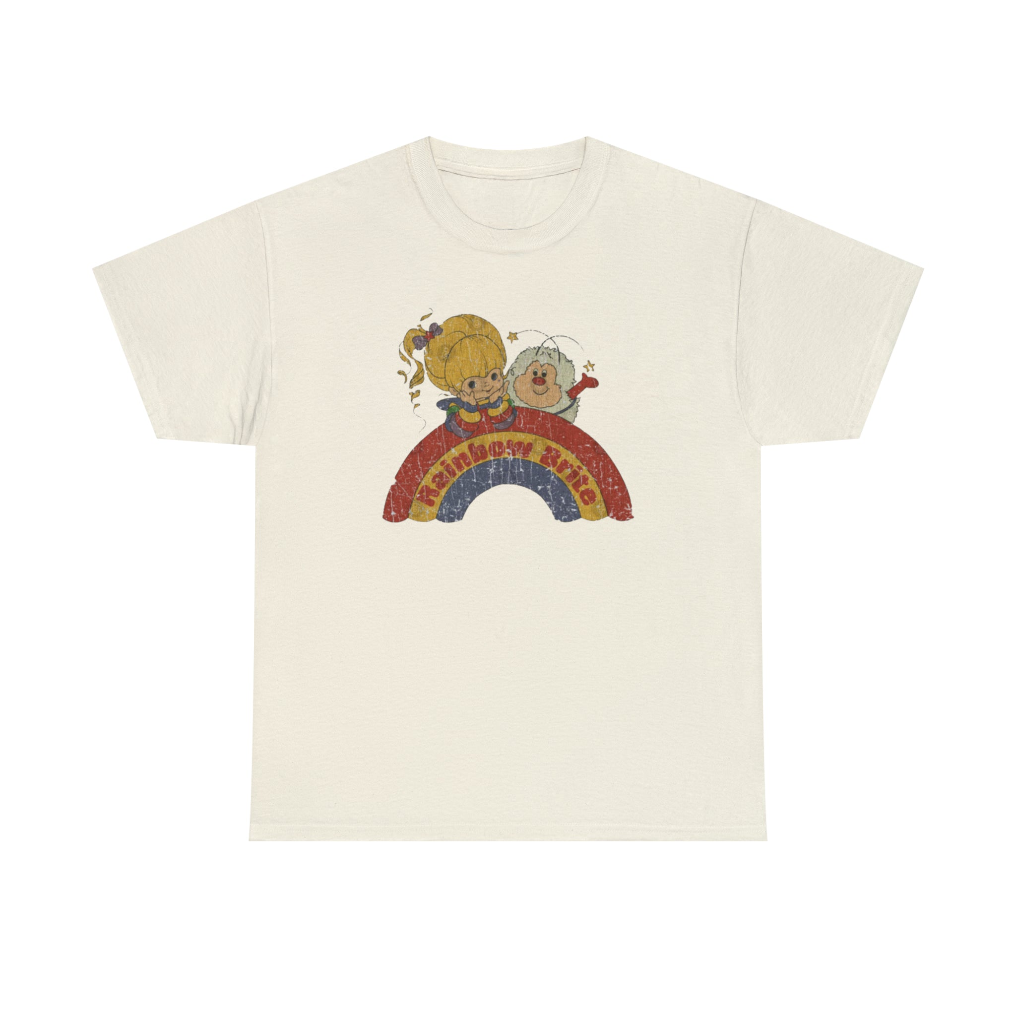 Rainbow Bright- Unisex Heavy Cotton T-Shirt - Creations by Chris and Carlos