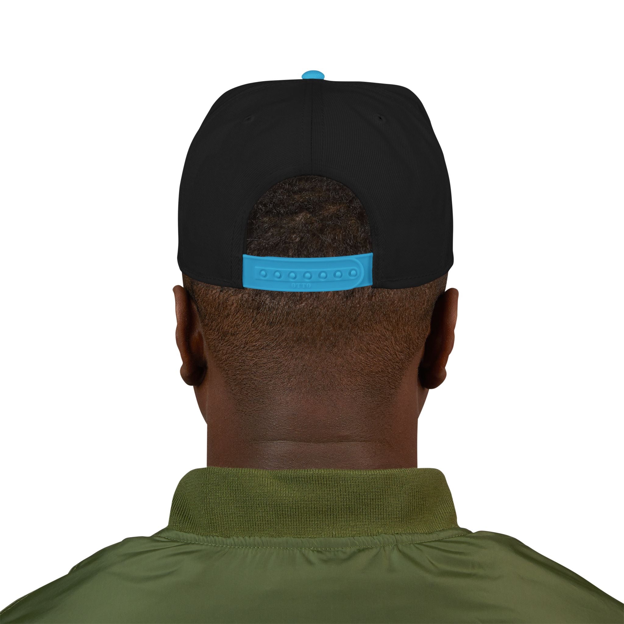 Crashed Palm Tree Snapback Hat — Embroidered Beach Sun Cap - Creations by Chris and Carlos