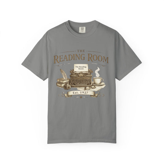 Reading Room Vintage Typewriter T-Shirt - Creations by Chris and Carlos