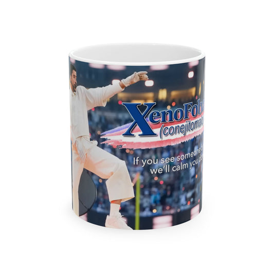 XenoForce Conjunctomancer Ceramic Mug — Funny Gaming/Streamer Coffee Cup (11oz & 15oz) - Creations by Chris and Carlos