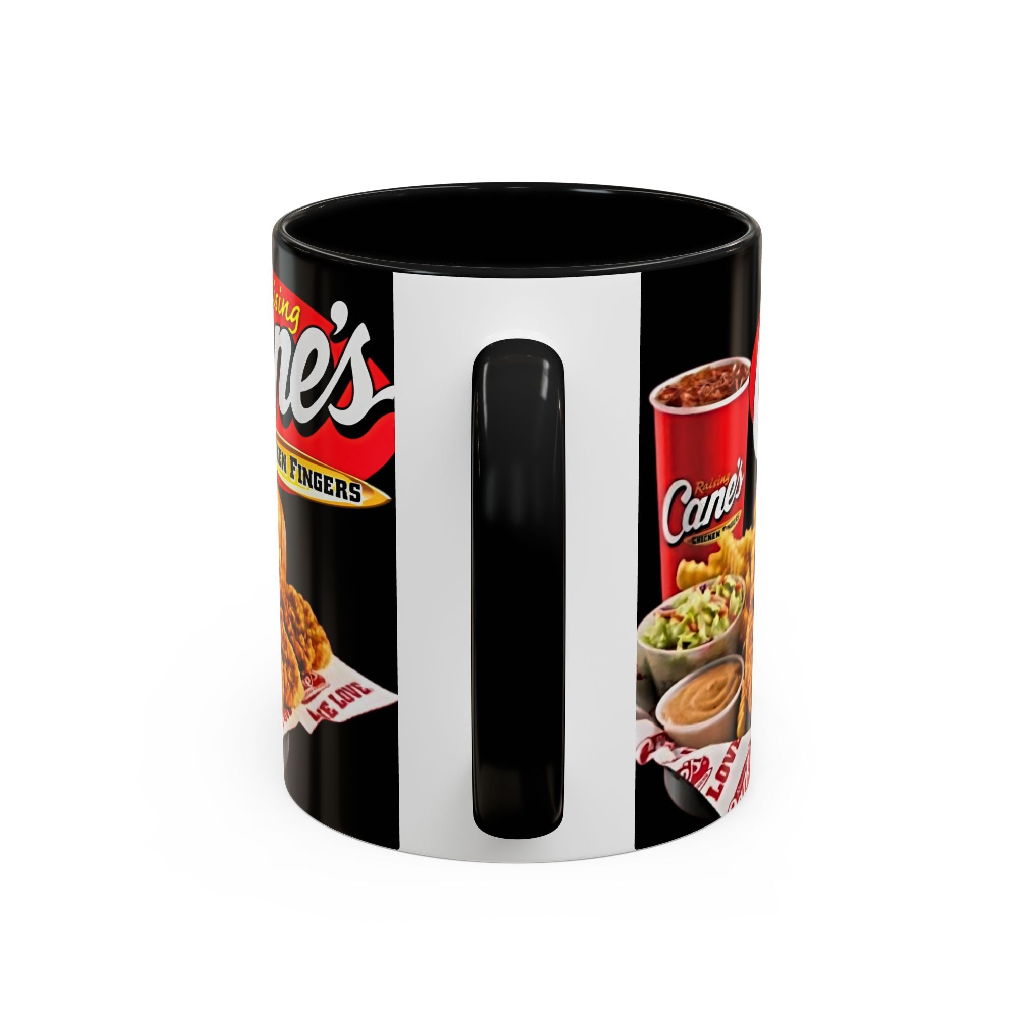 Raising Cane's Logo Coffee Mug – Chicken Fingers Fan Cup (11/15oz) - Creations by Chris and Carlos